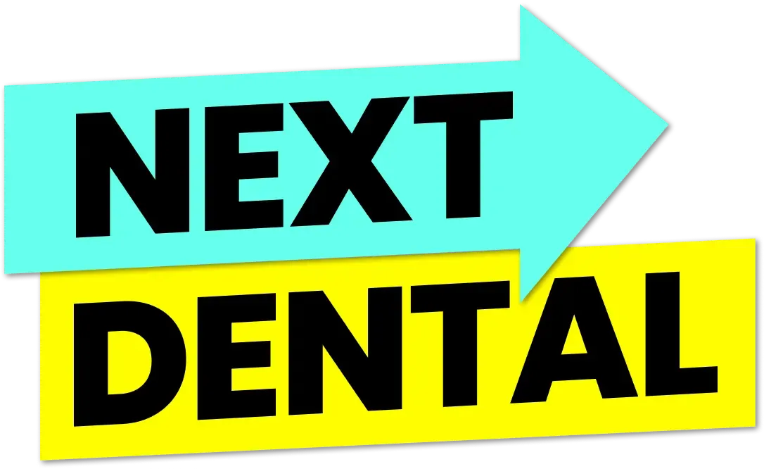 next dental logo color