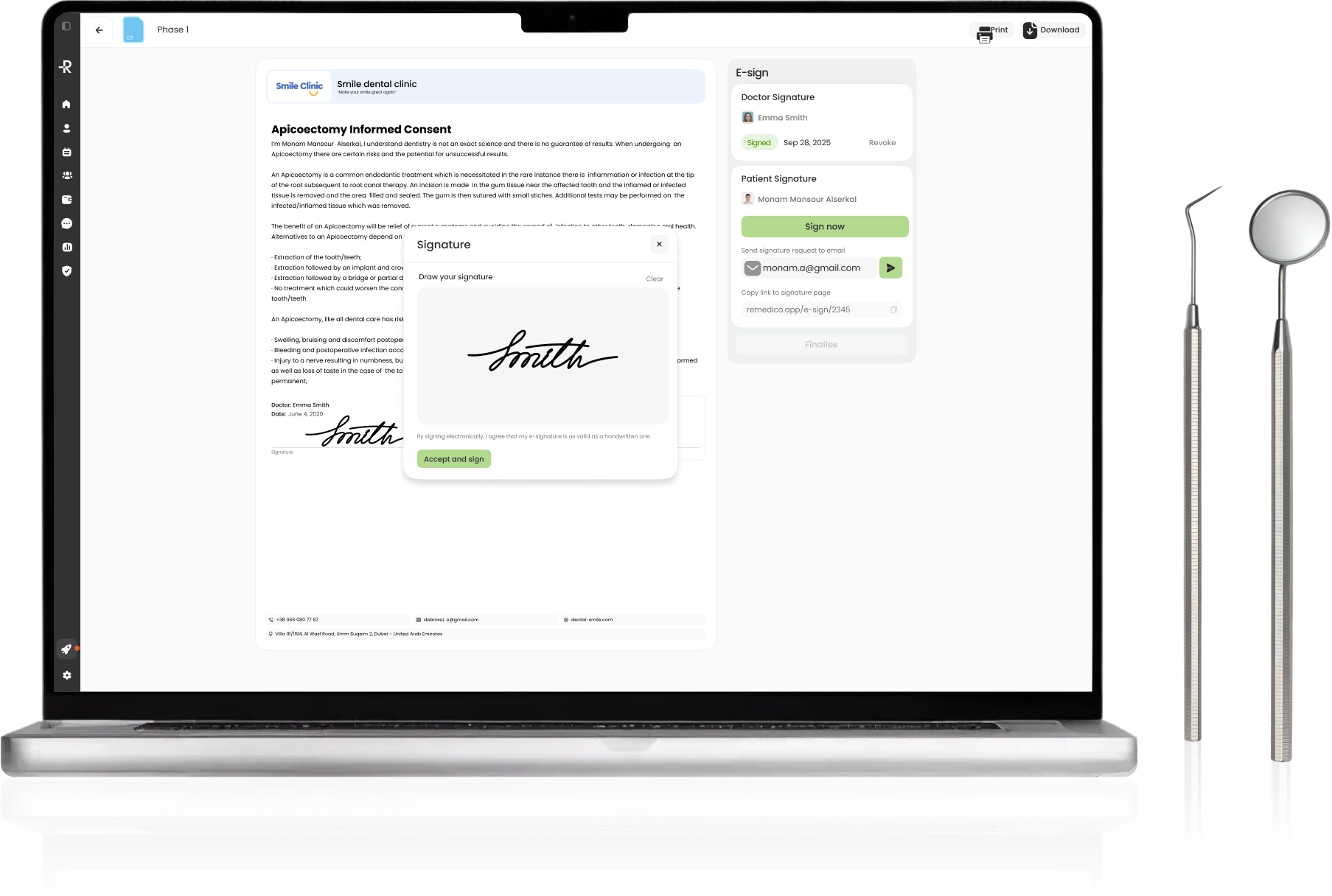 Remedico Dashboard - Slide 4